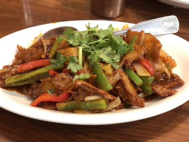 Sp14. Spicy Szechuan Soy Chicken.