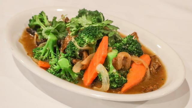 38. Stir-Fried Broccoli.