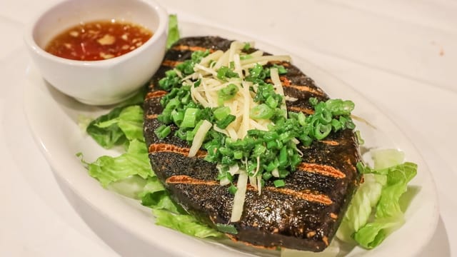 42. Crispy Ginger Seaweed Soy Fish.