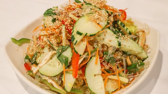 9. Kelp Noodle Salad.