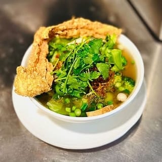 N17. Vegetable Rice Noodle Soup